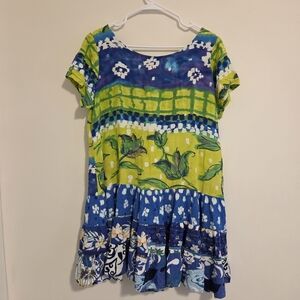 Vintage Jams World Hattie Dress Mulit Colour Floral Dress